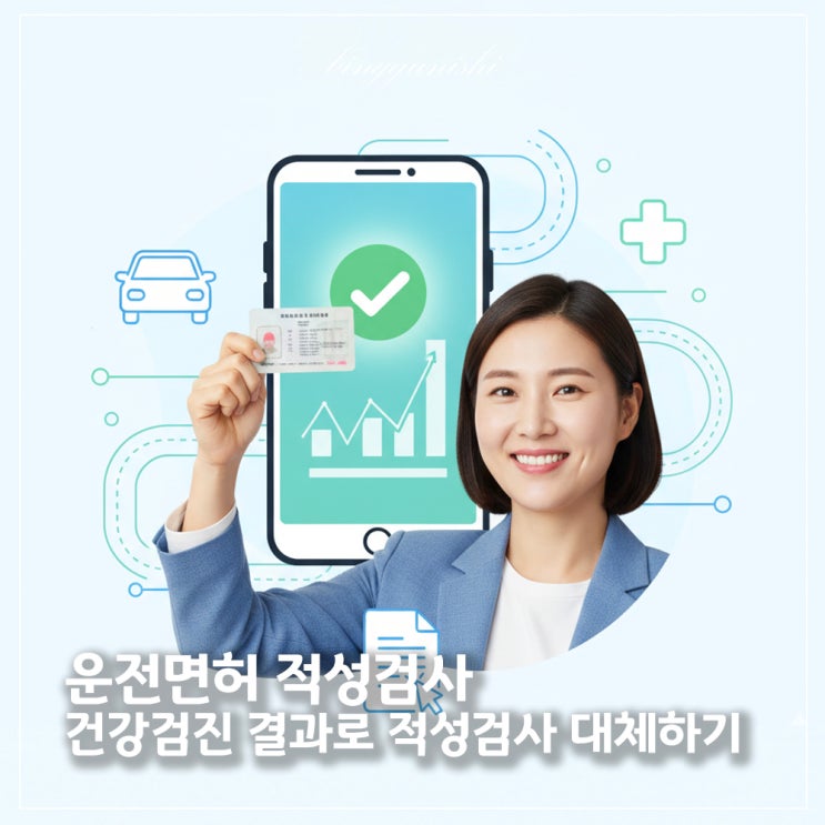  “운전면허 갱신” 병원 안 가도 된다? 건강검진 결과로 간편 대체