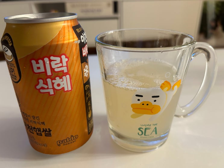  SNS에서 핫한 얼려먹는 비락식혜 신상제품 <팔도 이천햅쌀 비락식혜> 후기