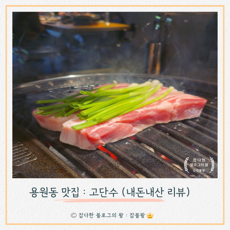  용원 고단수 진해용원점 (내돈내산 솔직 후기)