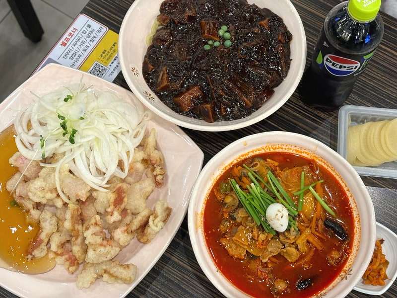 의왕맛집 백운호수 근처 중국집 짬뽕지존 청계점