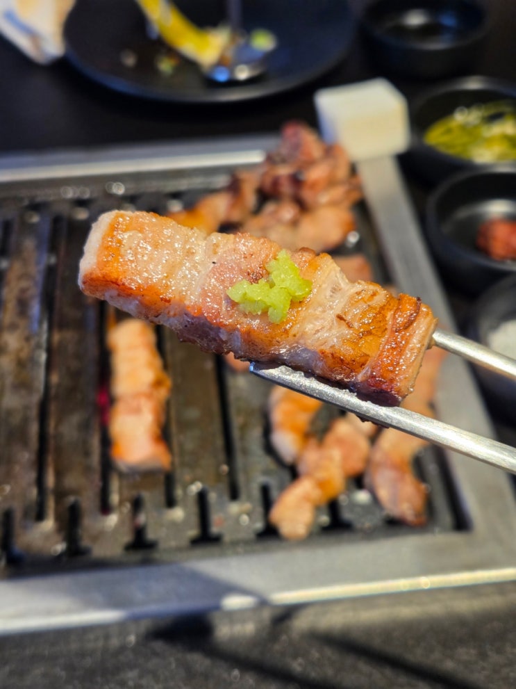  망원 고기 구워주는 꼬들살 맛집, 망원 굽
