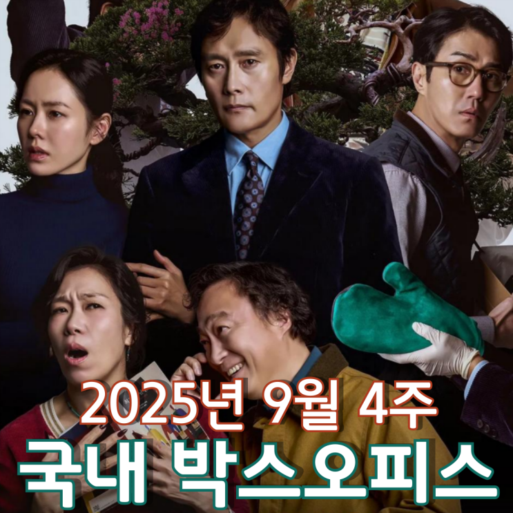  [9월 4주 국내 박스오피스] 박찬욱 감독, 아가씨 이후 9년 만에 박스오피스 정상에 오르다