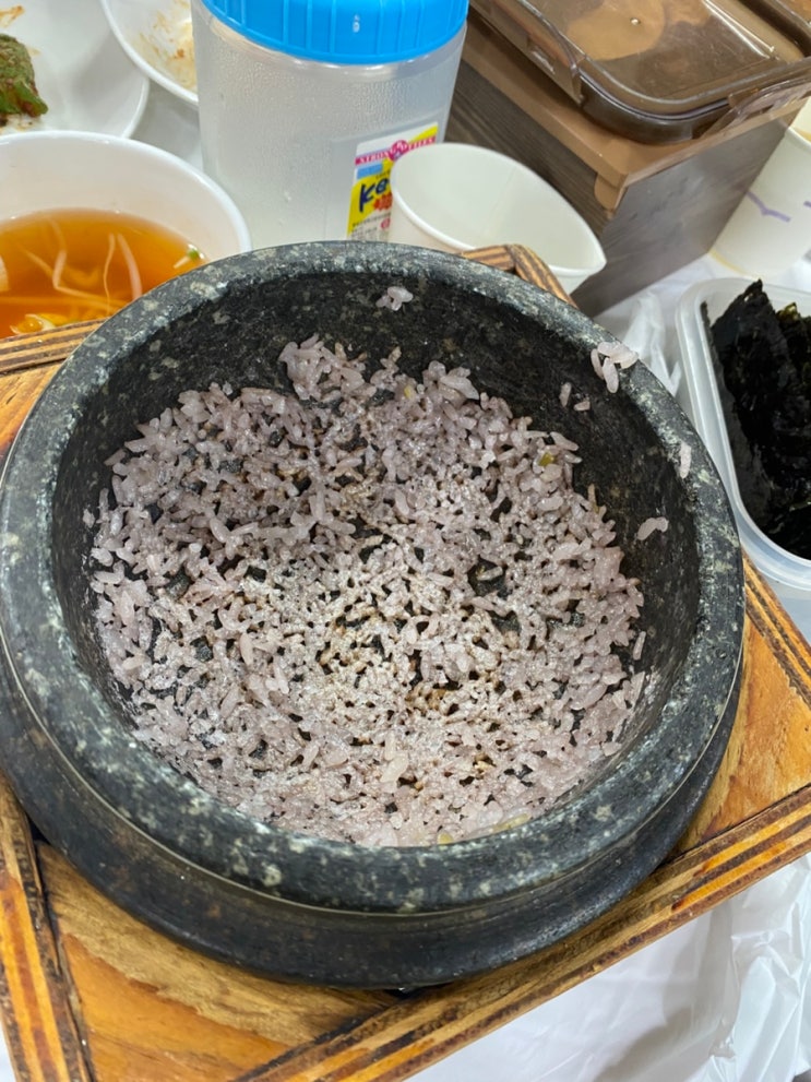  [군산 맛집] 내돈내산 건강한 한 끼 '장수영양돌솥밥' 돌솥밥과 매운잡채