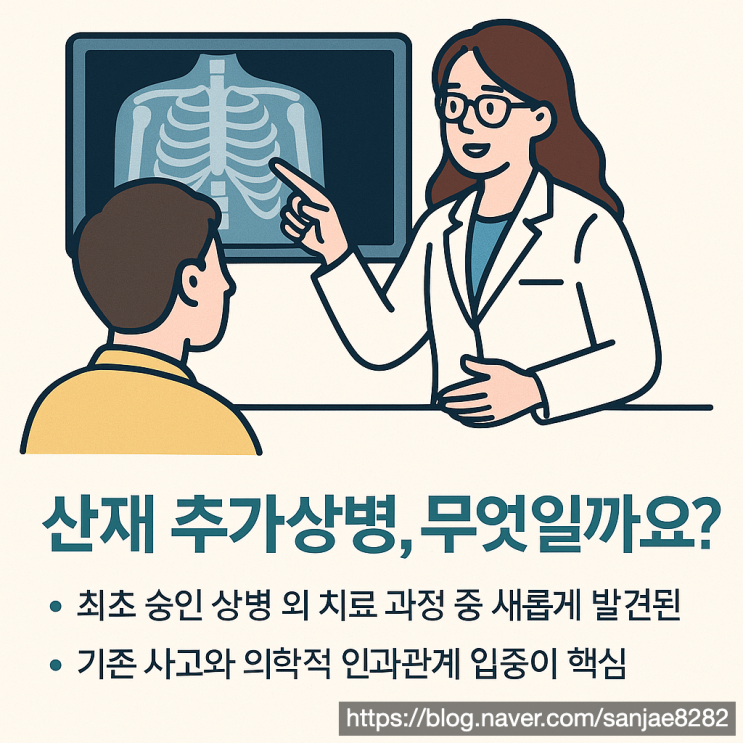  산재 치료 중 발견된 질환, 추가상병으로 보상받는 방법