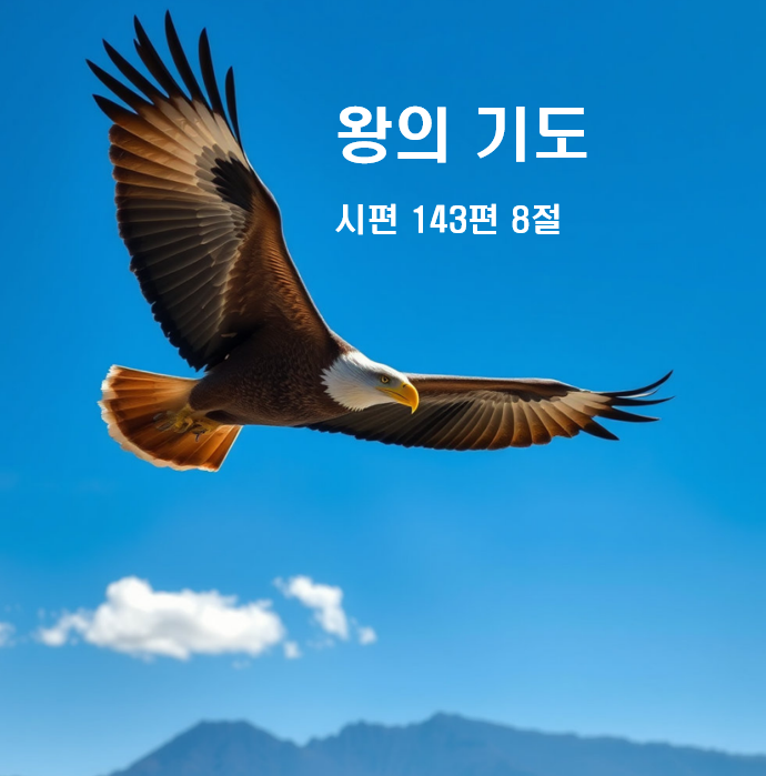  왕의 기도 시편 143편 8절