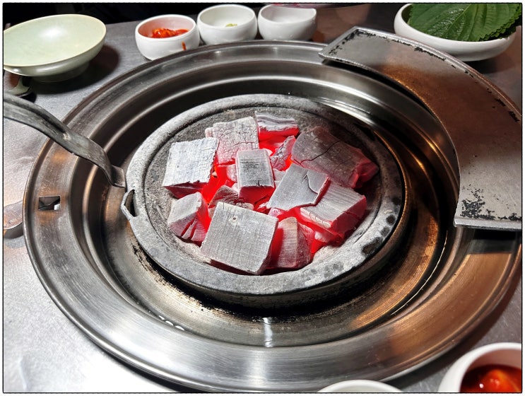  역삼동 고기 맛집 땅코참숯구이에서 회식 모임