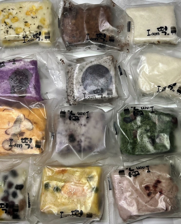  창원떡집 아이엠떡에서 배달시켜본 후기, 꿀설기 세트