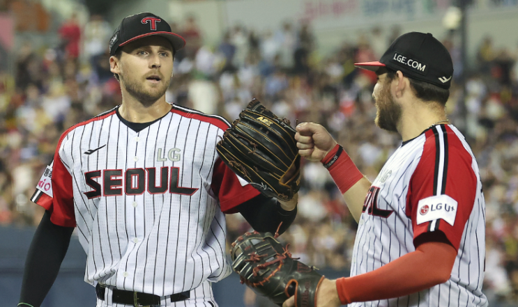 KBO 1위 <b>LG</b> 트윈스 외국인 선수! <b>오스틴</b> 딘, 치리노스... 
