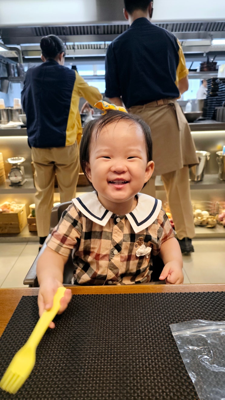  현대모터스튜디오고양 맛집 키친바이해비치, 쌍둥이 아기랑 외식 성공 후기 (키즈메뉴 꿀팁)