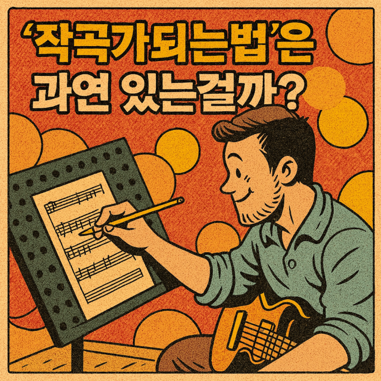  작곡가는 되는법은 뭐길래 제대로 알려주지 않는걸까?