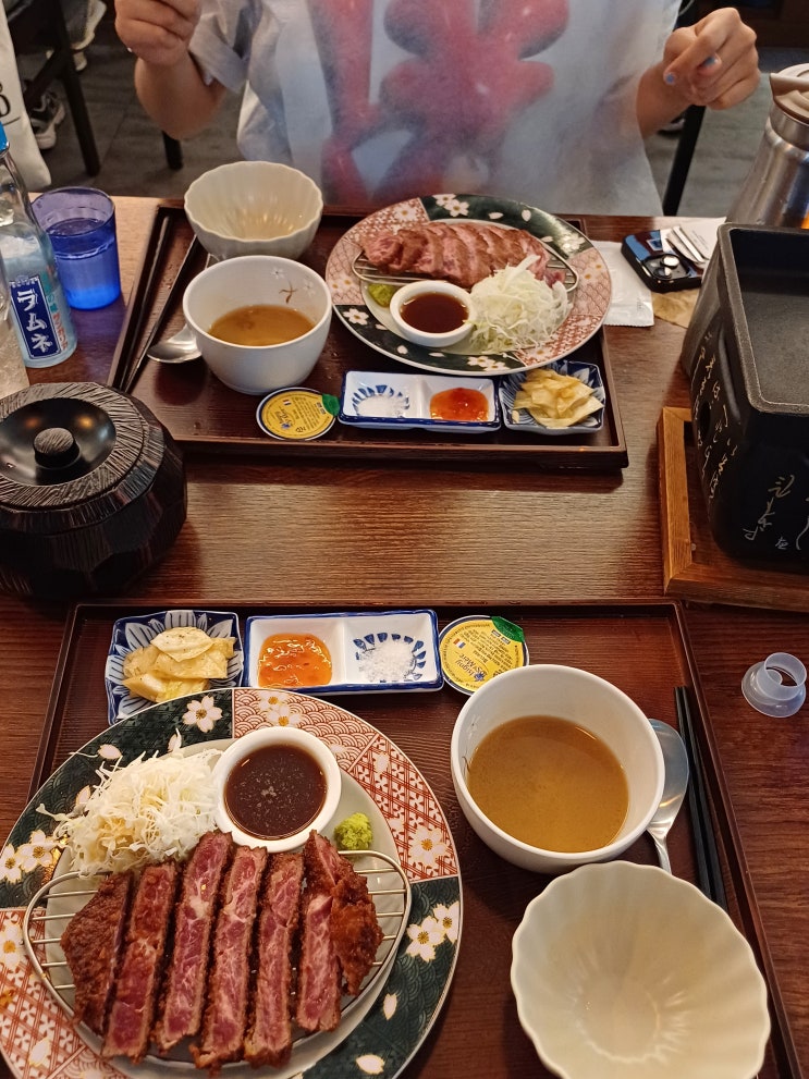  서울역 규카츠 맛집 서울역 점심 추천 라무네 사이다 먹는 방법 규카츠 맛있게 먹는 방법 이치규 서울역점