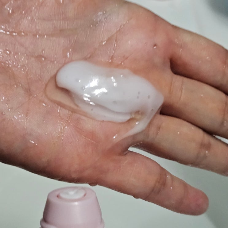  수분진정클렌징폼 이중세안해방 더페이스샵 미감수 밀크앤젤리 폼클렌징