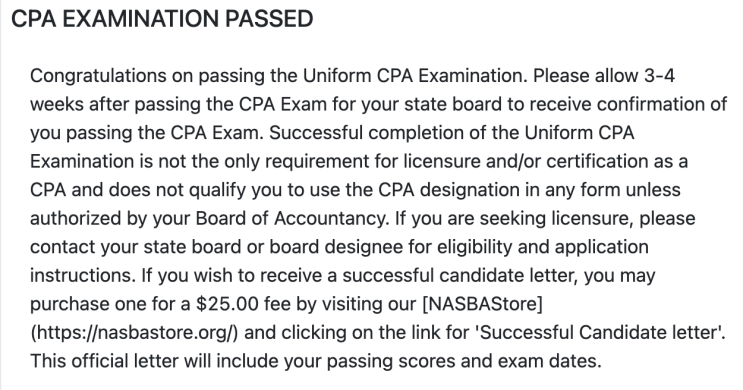  유학생의 AICPA 전과목 초시합격