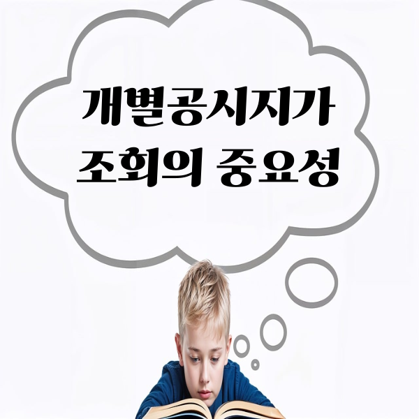  개별공시지가 산정기준과 조회 절차
