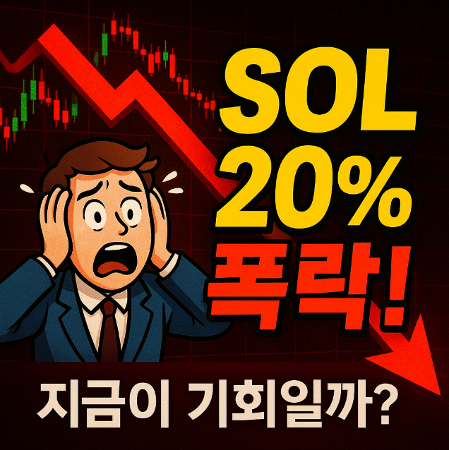 <b>솔라나</b>(Solana, SOL) <b>급락</b> 이유와 2025년 하반기 투자 전략... 