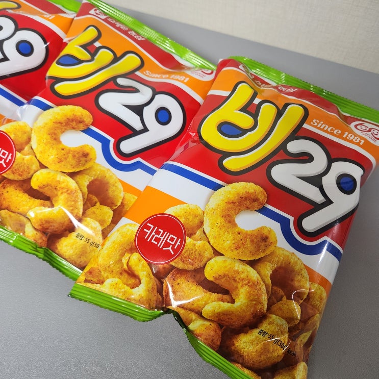  카레맛 과자의 원조 다시 돌아온 농심 '비29'