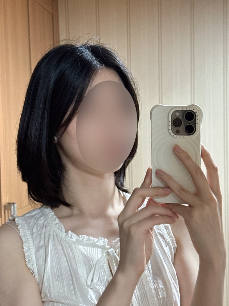  모어온헤어 성수점, 단발 거지존 레이어드컷 후기