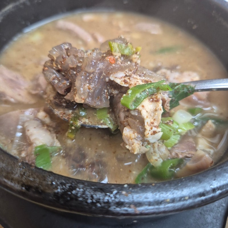서울대입구역 봉천중앙시장 순대국 맛집 일미 순대국밥 모듬수육 후기