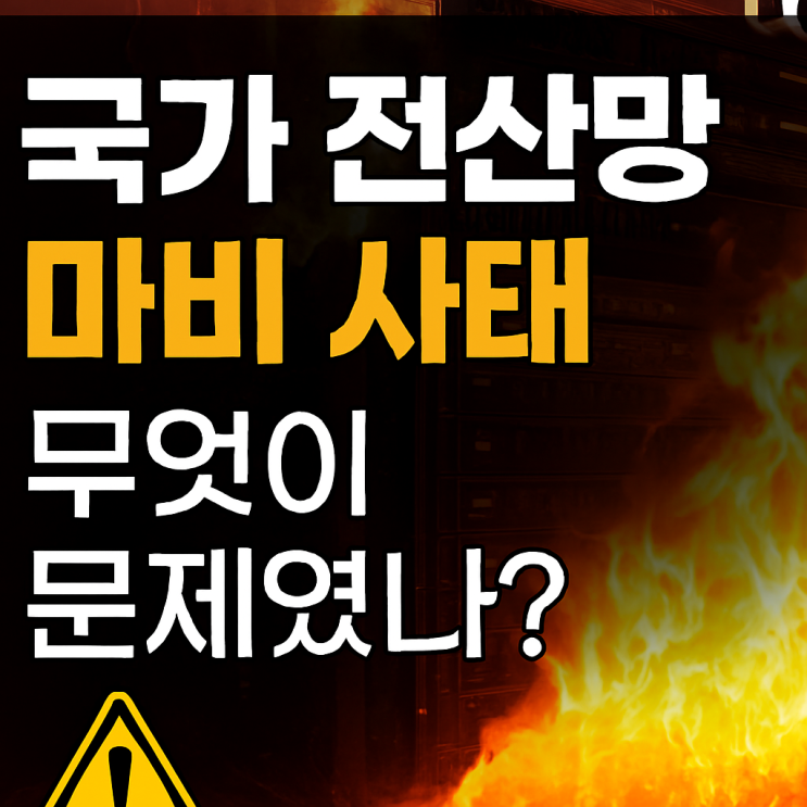 국가 <b>전산망 마비 사태</b>, 무엇이 문제였나?
