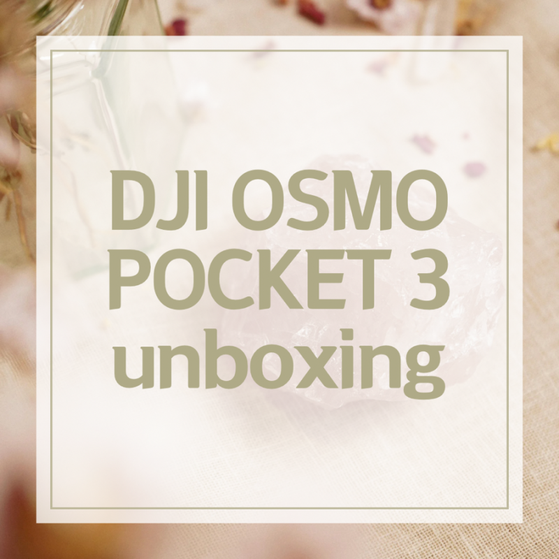DJI OSMO POCKET 3 크리에이터 콤보 언박싱, 드디어 내 손에!