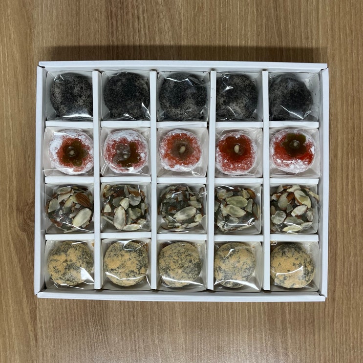  프리미엄 떡 선물세트 후기｜메고지고 찹쌀떡 20구 솔직 리뷰