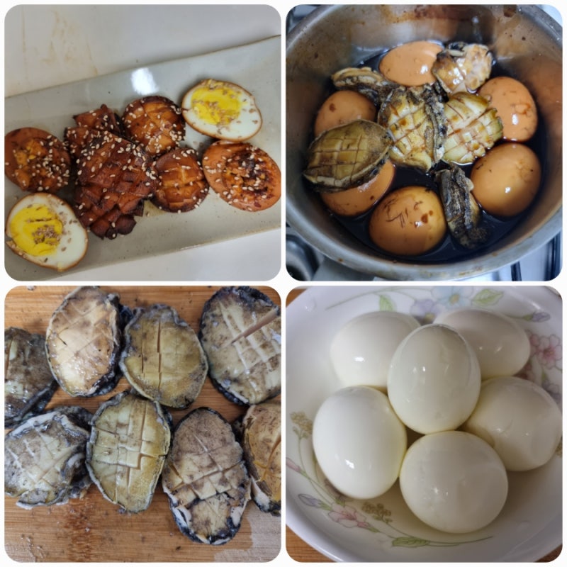[전복계란장조림] 달달 짭조름한 영양만점 반찬, 전복장조림 레시피
