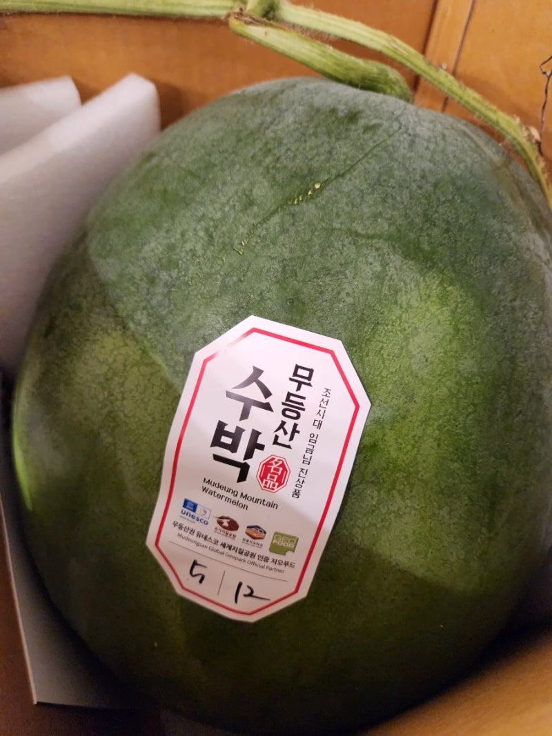 리뷰 | 광주 특산품 무등산 수박 푸랭이