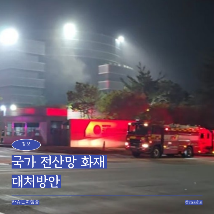 <b>국가 전산망 화재</b>는 왜 생겼고, 교통금융 부동산등 대처방안은?