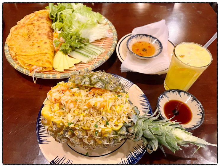  다낭 로컬 맛집 미케비치 근처 반쎄오 맛집벱바바(Bep Ba Ba)