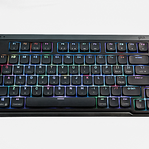 지클릭커 SPK80 로우프로파일 무선 기계식 키보드