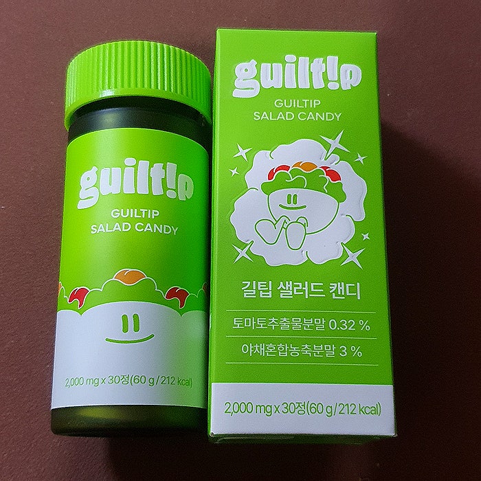  [영양제 리뷰] 길팁 <샐러드캔디>로 하루 식이섬유량 꾸준히 챙기기!