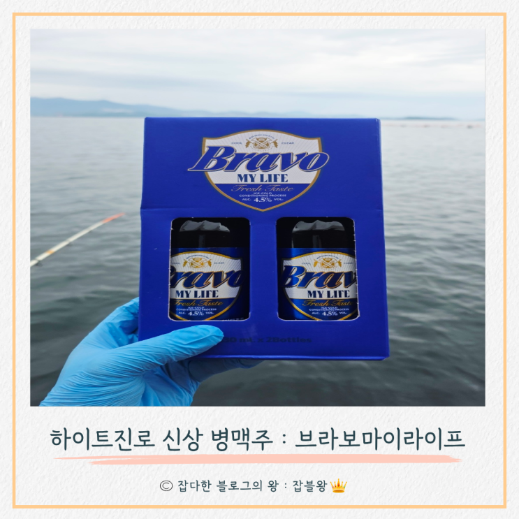  브라보마이라이프 맥주 후기 (도수, 맛, 가격)