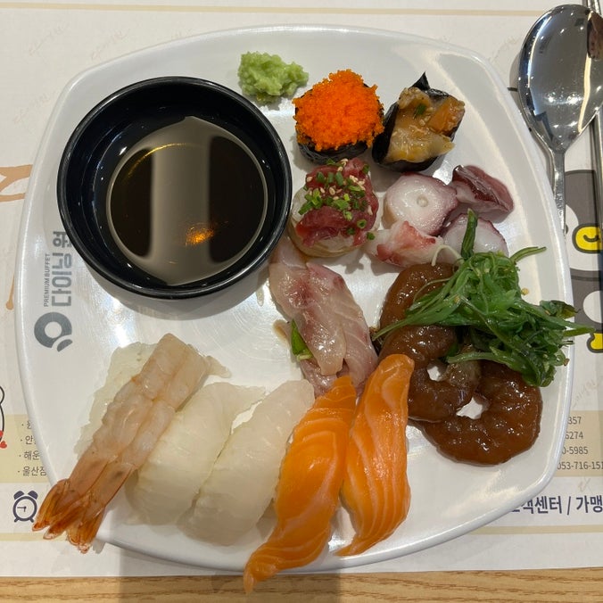  동탄 맛집 초밥 다이닝원 뷔페 아기랑 재방문하고싶은 후기 메뉴 다찍어봄