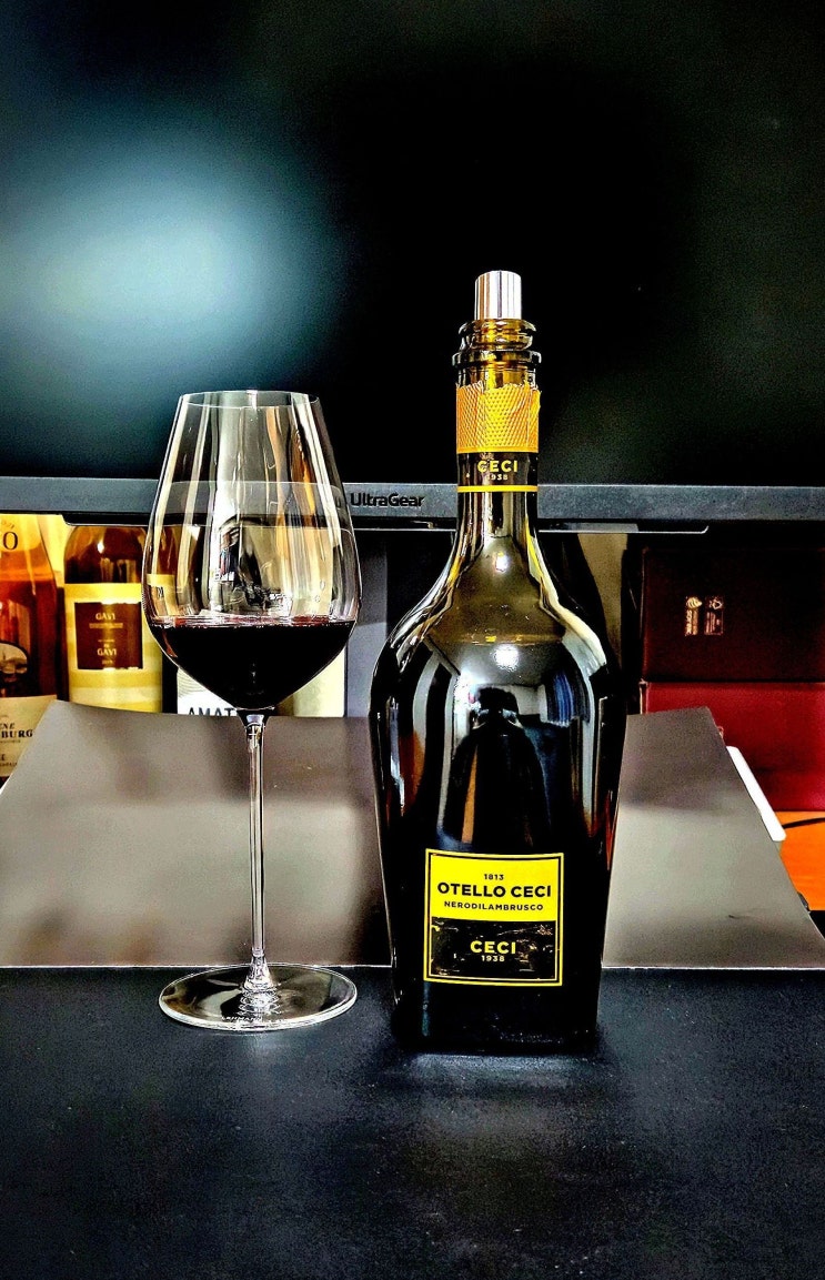 [프리잔테] 체치 오텔로 네로 디 람브루스코 NV Cantine Ceci Otello Nero di Lambrusco NV 이탈리아 에밀리아 로마냐 스파클링 와인 리뷰