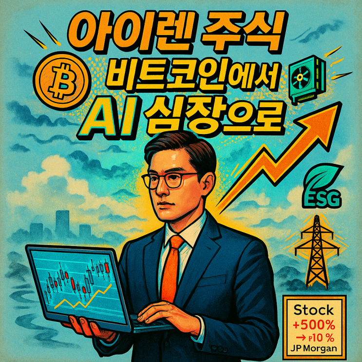  아이렌 주가 (IREN 주식) 비트코인 채굴주가 AI 심장으로 변신하다