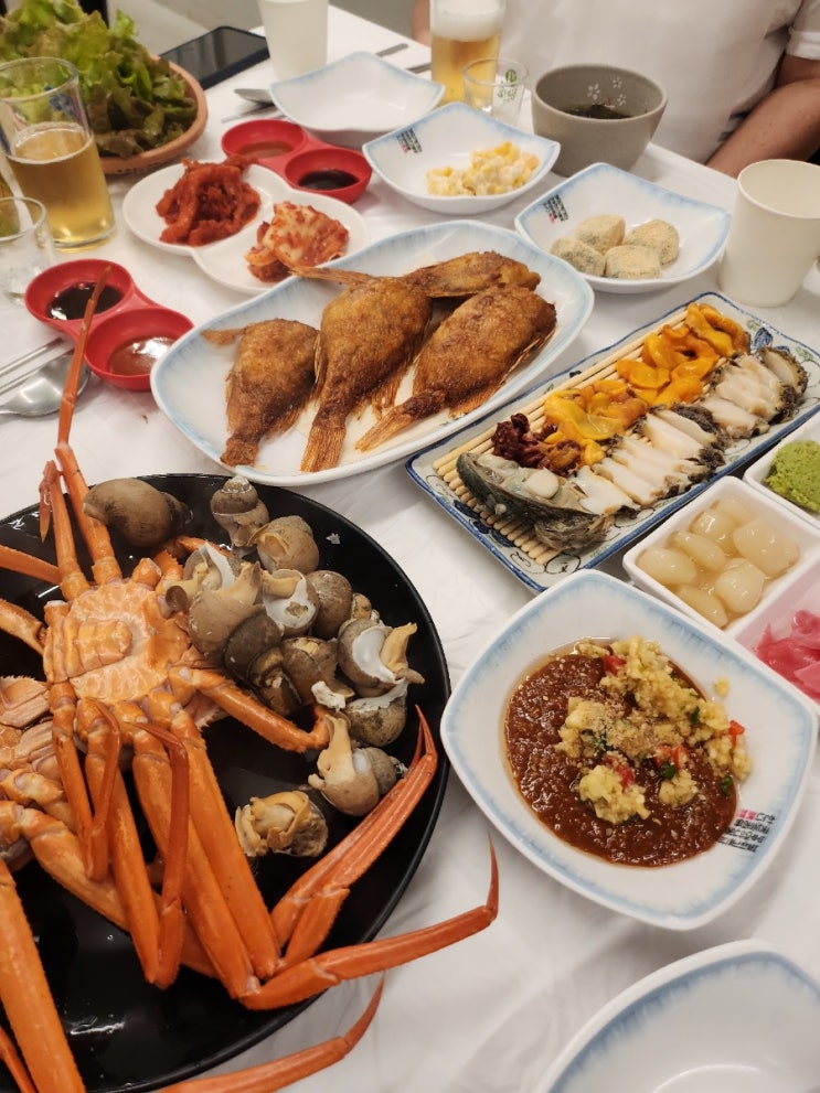  강릉 주문진 '다경횟집' 후기! 홍게, 회, 스끼다시를 한 번에 먹을 수 있는 식당 내돈내산