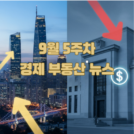  9월 5주차 부동산 뉴스, 서울 집값 상승은 계속될까? FOMC 금리 인하, 내 지갑에 미칠 영향 총정리!