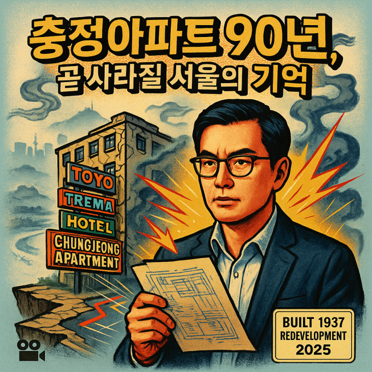  충정아파트 철거 임박! 서울 최고령 아파트의 마지막 이야기