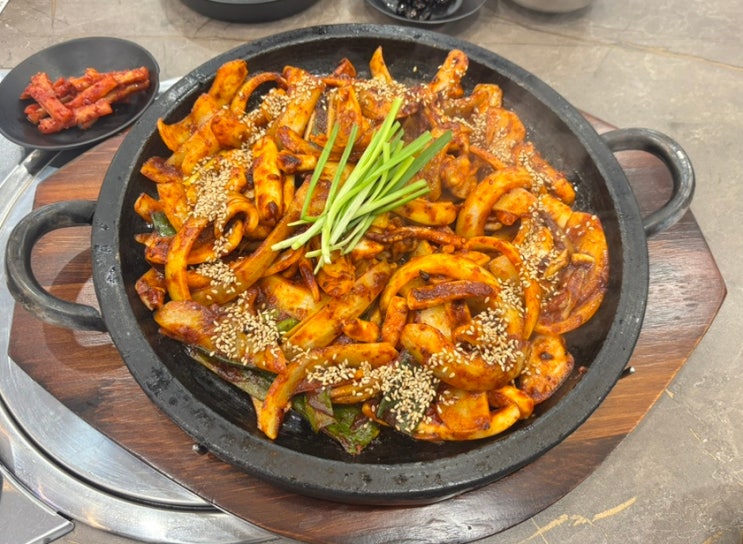  청와대 셰프가 개발한, 창원 상남동 오징어 요리 전문점 "해탄"