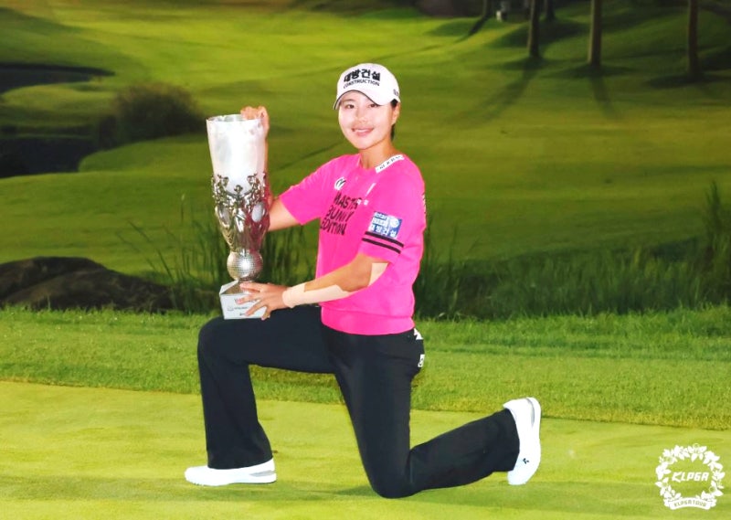 KLPGA 하이트진로 챔피언십 우승자 성유진프로