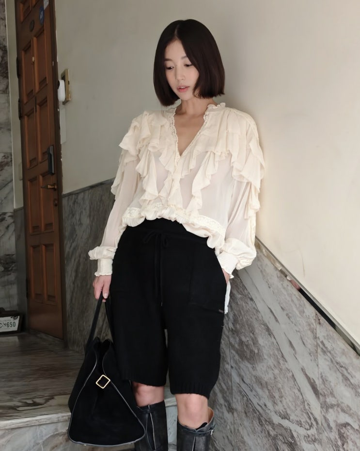  "가을 여신을 위한.." 기은세 단발C컬 추천 스타일