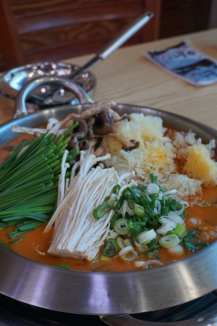  두암동 흑염소 바른흑염소 맛있는 전골 덕에 기력보강 굿