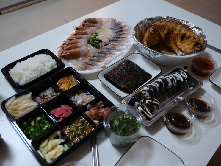  제주 한림 회포장 맛집 옹포방파제 근처 고등어회 딱새우회 맛집 — 옹포횟집 제주한림협재본점