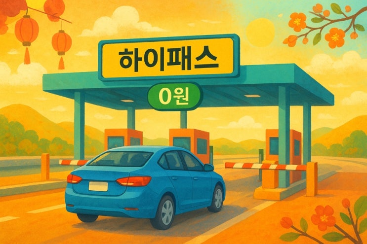  2025년 추석 고속도로 통행료 면제 완벽 가이드: 귀성/귀경길 준비 끝!