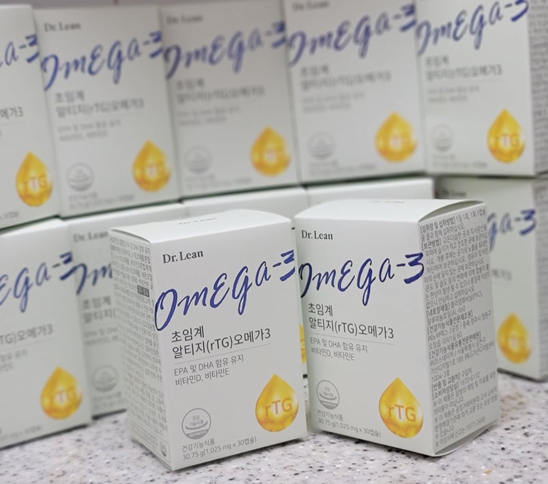 닥터린초임계알티지(rTG)오메가3제품 후기 리뷰 제품 정보