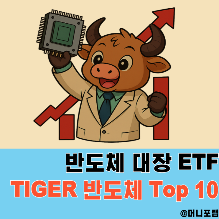  TIGER 반도체 Top 10, 십만전자 시대에 투자하기 좋은 ETF
