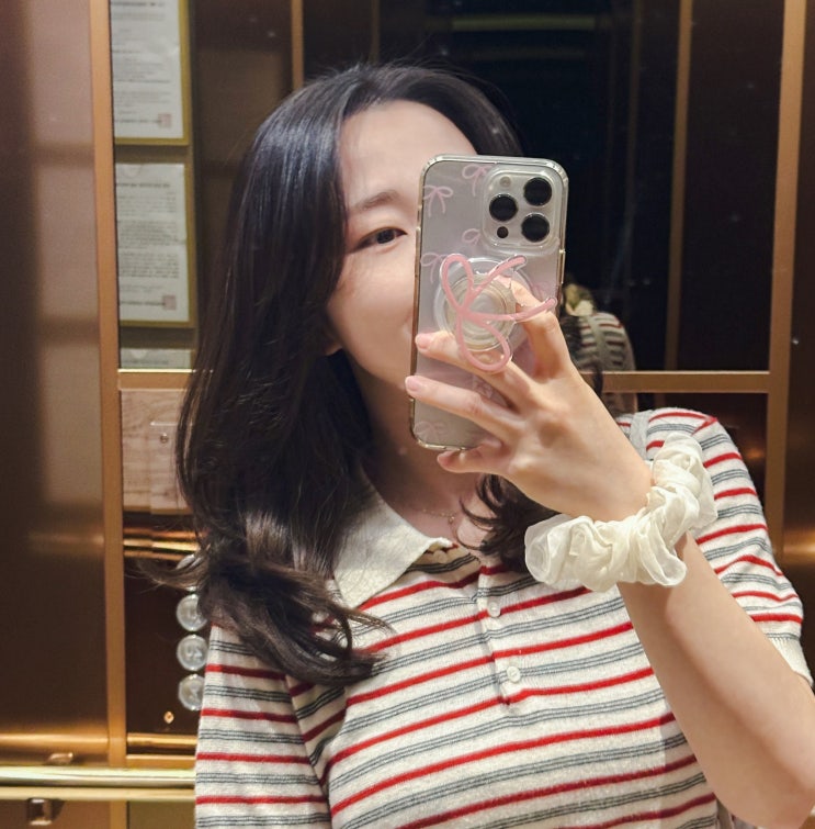  원흥미용실 중간머리 레이어드펌 친절한 현지부원장님 쏘굿