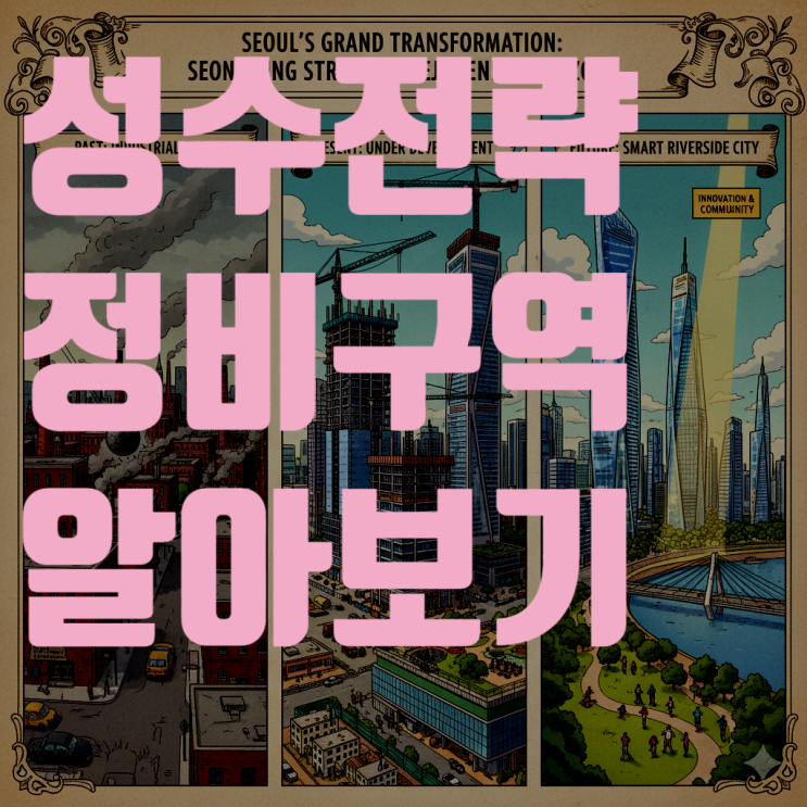  성수전략정비구역, 천지개벽의 서막: 한강의 기적을 재현할 대한민국 미래 주거의 심장