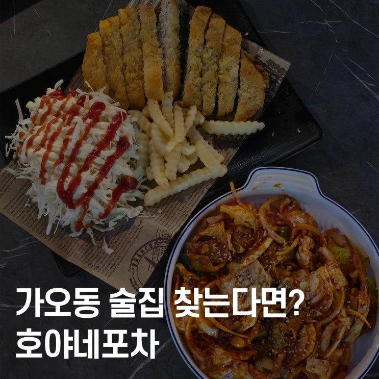  대전 포차 분위기 물씬, 호야네포차에서 즐긴 가성비 메뉴들