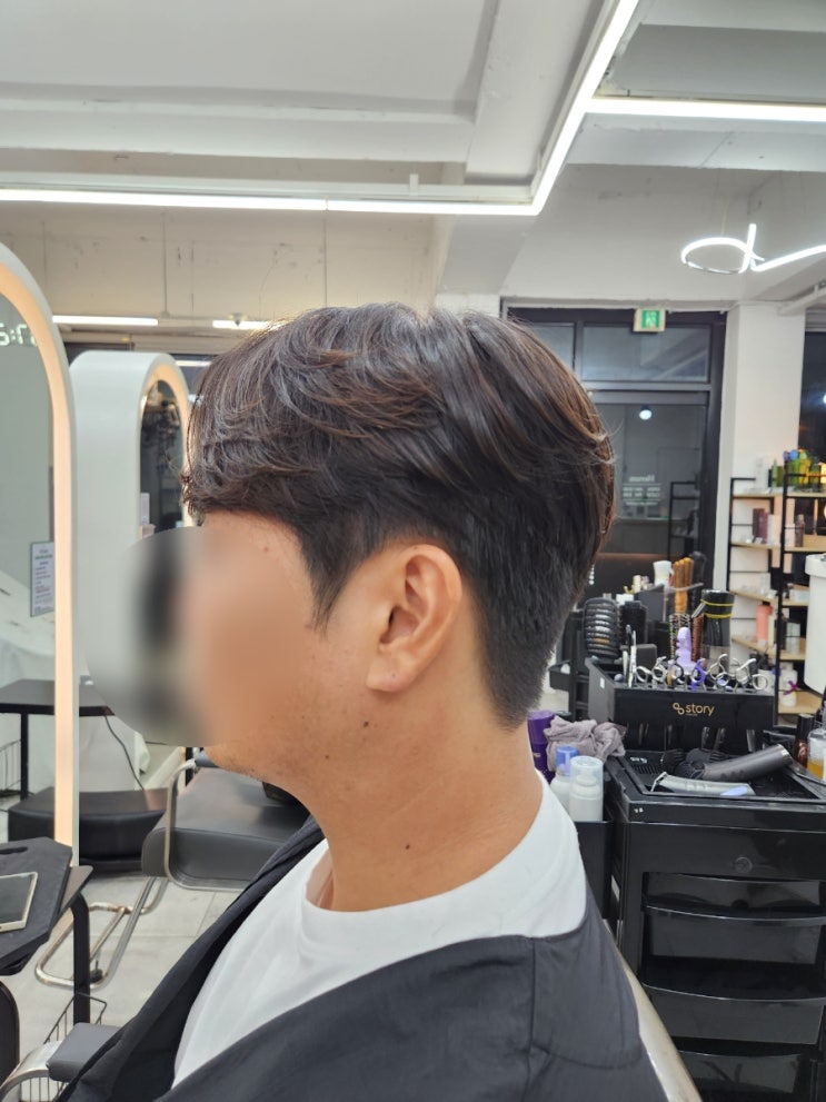  용인 역북동미용실 헤룸, 남자 아이롱펌 대성공 후기